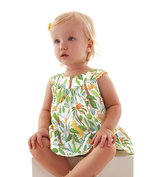 Jungle Blouse and Bloomer Set