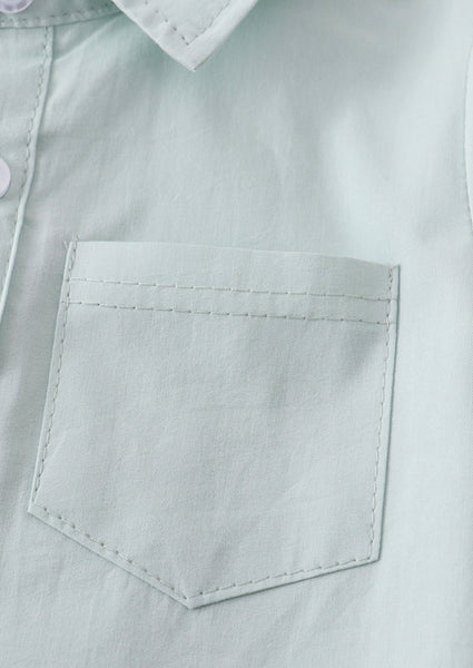 Sage Button-Down Shirt