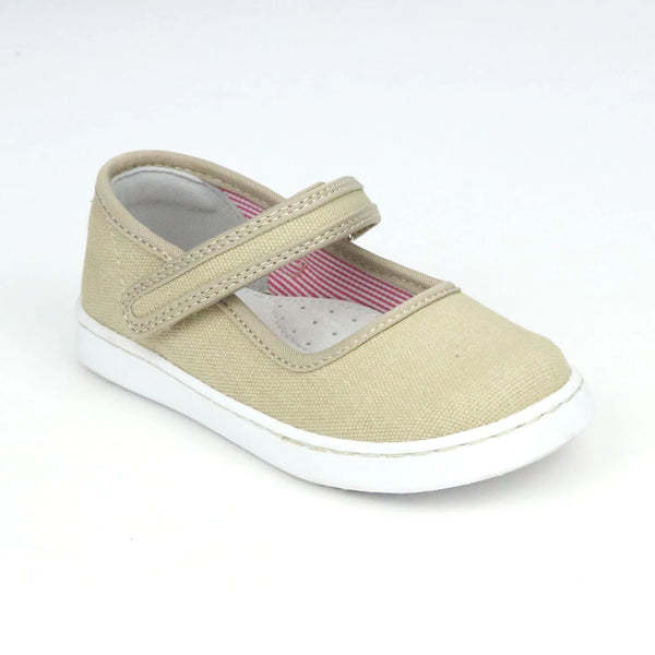 Canvas Mary Jane - Beige