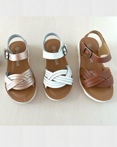 Braided Velcro Sandal