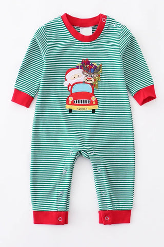 Santa & Rudolph Baby Pajama 12m