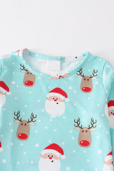 Santa & Reindeer Pajama Set