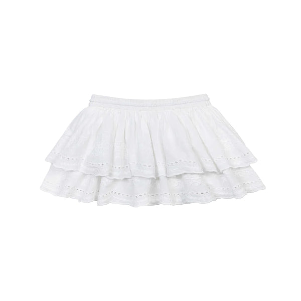 White Eyelet Skirt