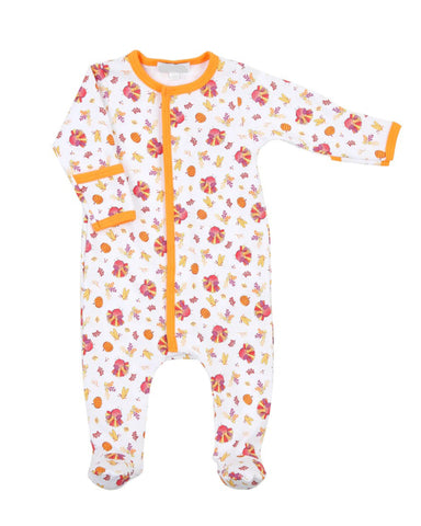 Thanksgiving Footie Pima Pajama