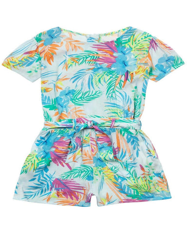 Tropical Floral Romper