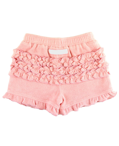 Pink Terry Knit Shorts