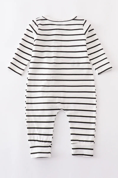 Baby Boy Ghost Zipper Pajama: 3-6m