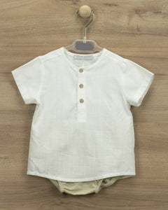 Linen Baby Set: 3m