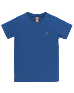 Royal Blue Solid T-Shirt