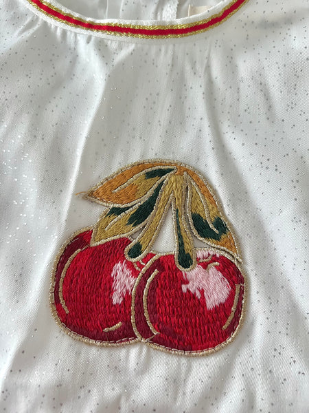 Cherry Embroidery Dress