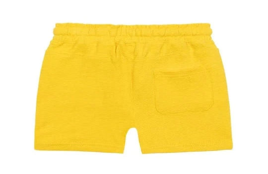 Yellow Fleece Short